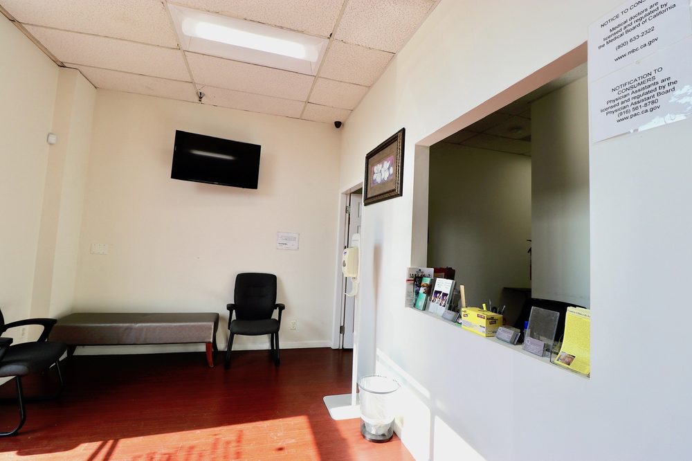 Primary Care Health Clinic, Patient Waiting Room, Los Angeles Healthcare